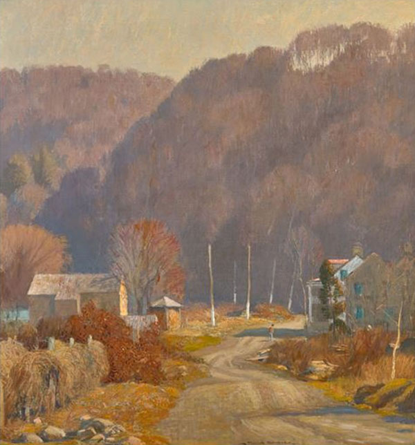 Lower Black Eddy 1925 by Daniel Garber | Oil Painting Reproduction