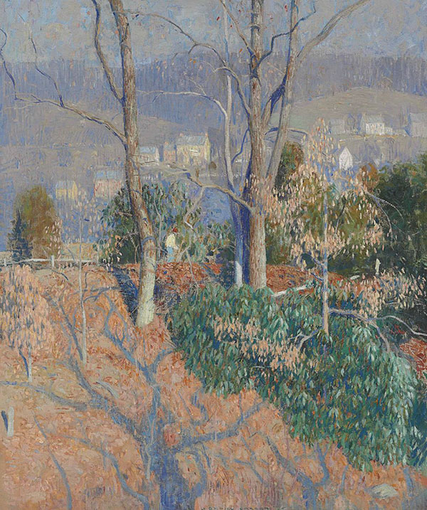 Over the Hill by Daniel Garber | Oil Painting Reproduction