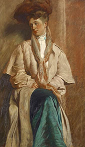 Portrait of Mrs. William David Brown By Daniel Garber