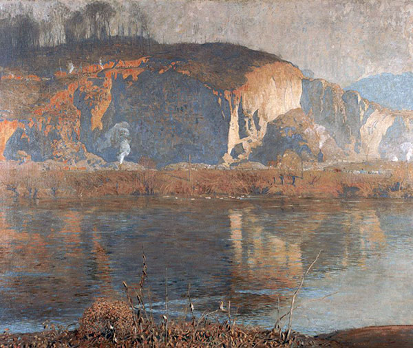 Quarry by Daniel Garber | Oil Painting Reproduction