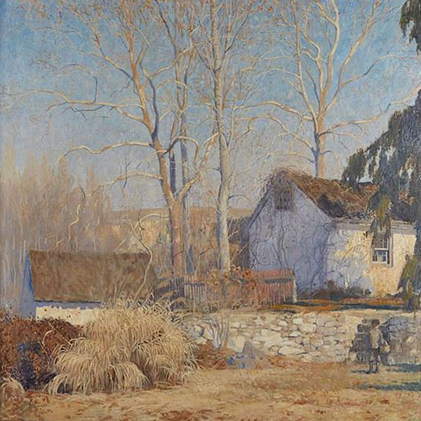 The Last of Winter by Daniel Garber | Oil Painting Reproduction