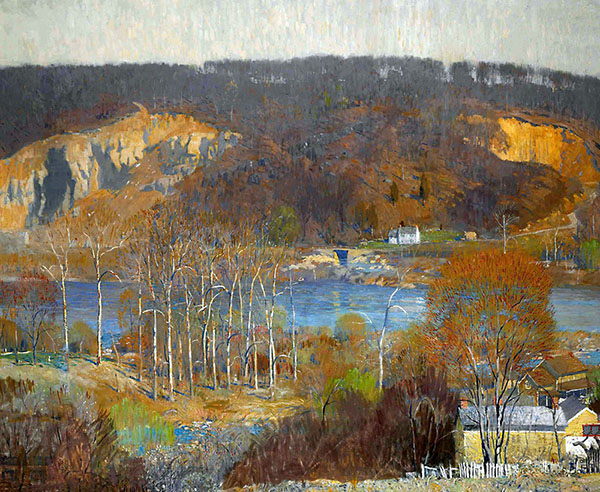 The Valley Tohickon by Daniel Garber | Oil Painting Reproduction