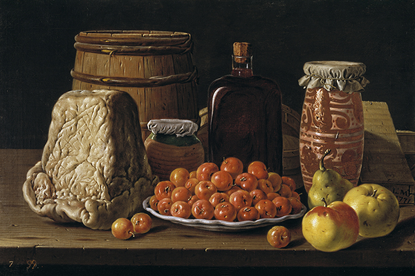 Still Life with Fruit and Cheese | Oil Painting Reproduction