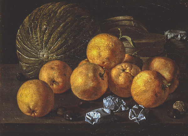 Still Life with Lemons and Nuts | Oil Painting Reproduction