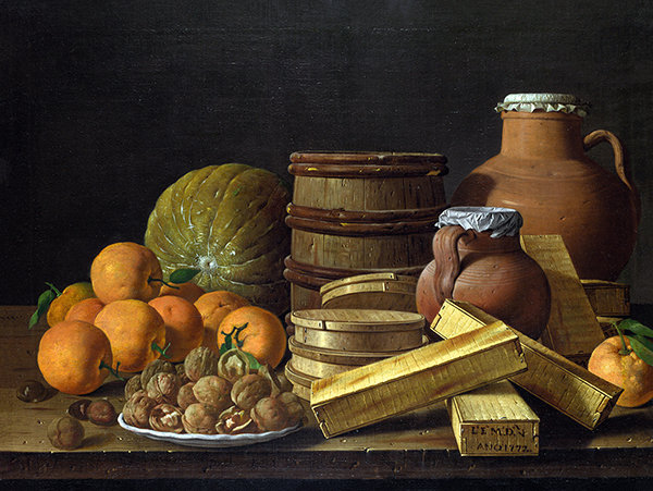 Still Life with Oranges and Walnuts | Oil Painting Reproduction