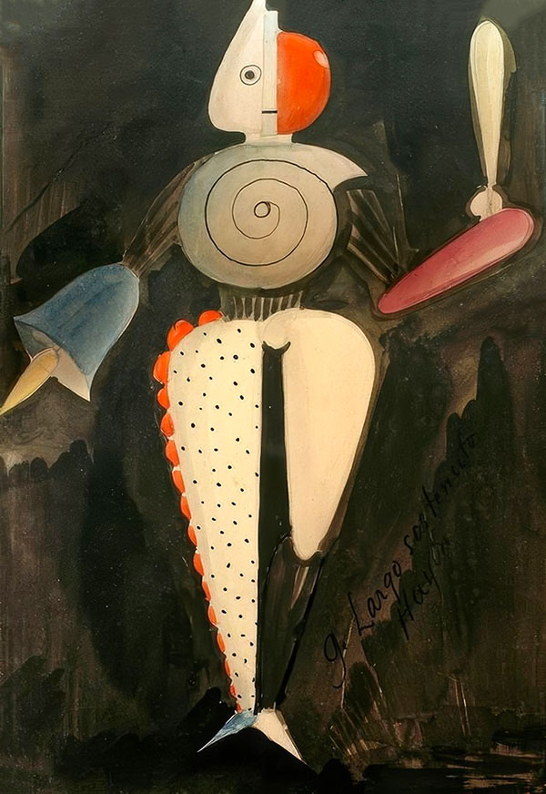 The Abstract by Oskar Schlemmer | Oil Painting Reproduction