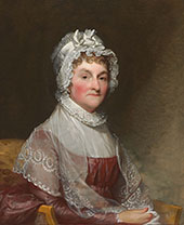 Abigail Adams (Mrs. John Adams) By Gilbert Stuart