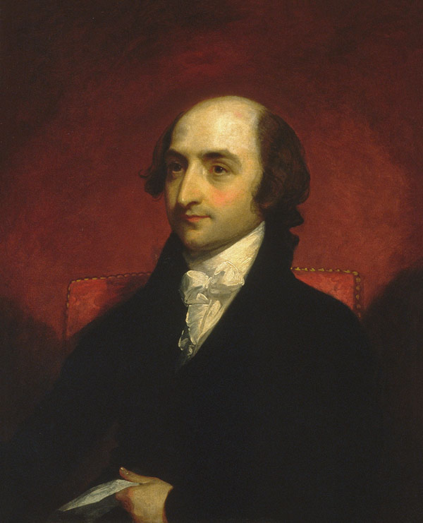 Albert Gallatin by Gilbert Stuart | Oil Painting Reproduction