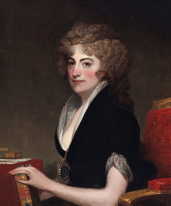 Anne Willing Bingham by Gilbert Stuart | Oil Painting Reproduction