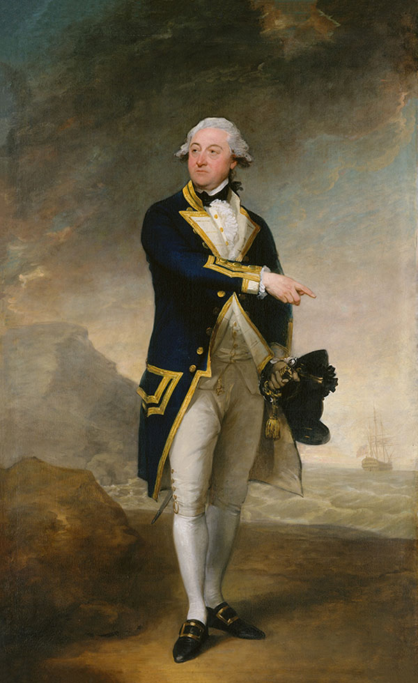 Captain John Gell by Gilbert Stuart | Oil Painting Reproduction