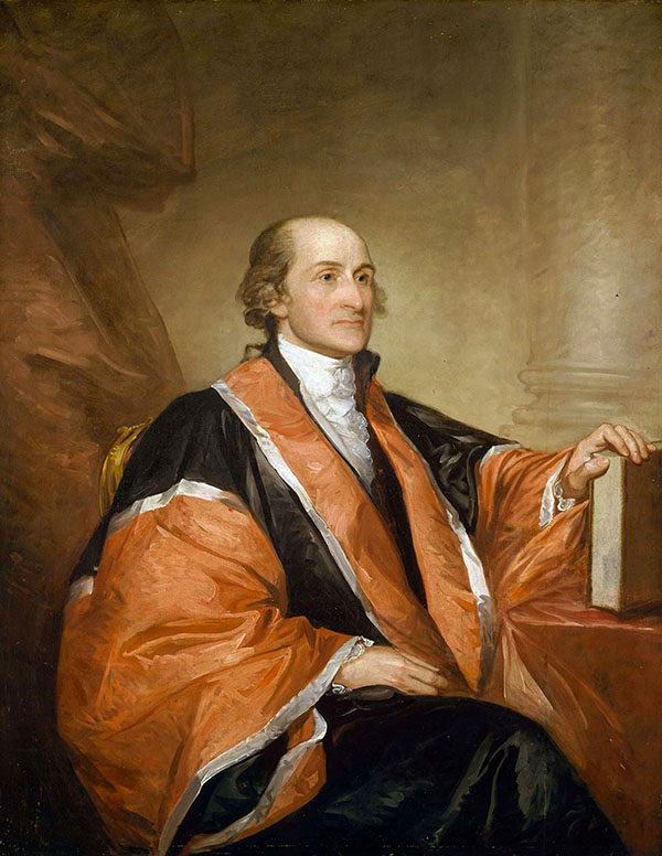 Chief Justice John Jay by Gilbert Stuart | Oil Painting Reproduction