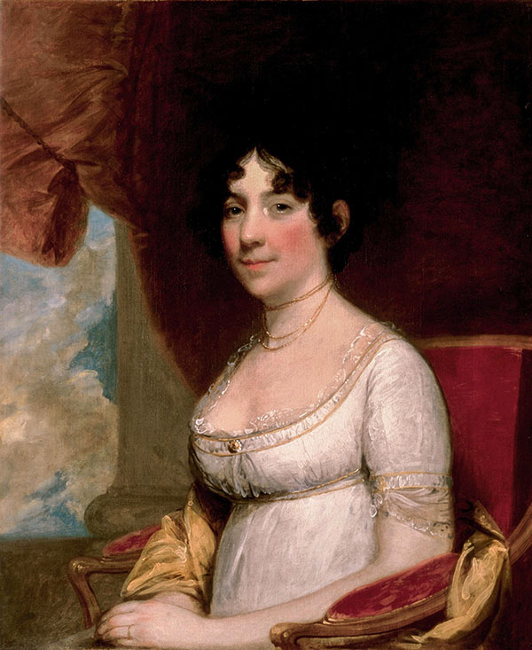 Dolley Madison (Mrs. James Madison) | Oil Painting Reproduction