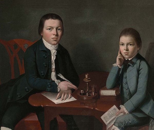 Francis Malbone and his Brother Saunders | Oil Painting Reproduction