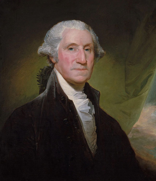 George Washington by Gilbert Stuart | Oil Painting Reproduction