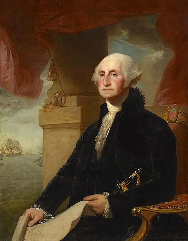 George Washington (Constable Hamilton Portrait) | Oil Painting Reproduction