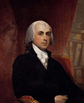 James Madison By Gilbert Stuart