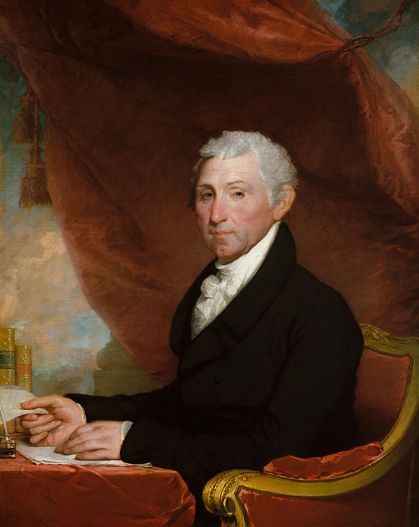 James Monroe by Gilbert Stuart | Oil Painting Reproduction