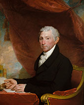 James Monroe By Gilbert Stuart