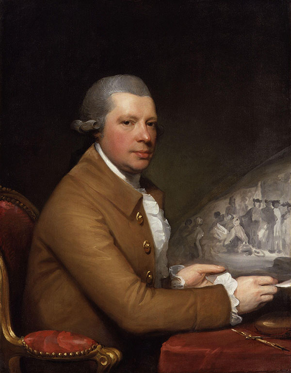 John Hall by Gilbert Stuart | Oil Painting Reproduction