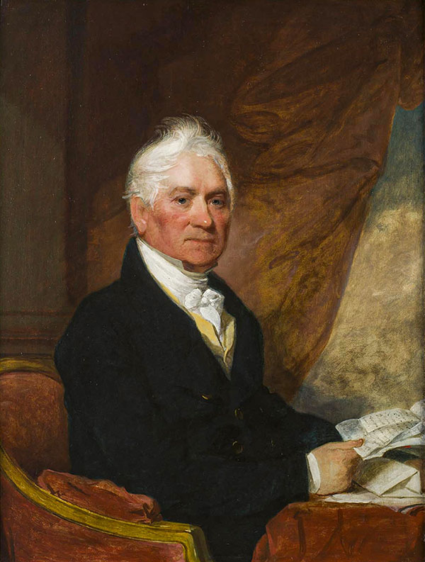 Mr. Barney Smith by Gilbert Stuart | Oil Painting Reproduction