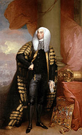 Portrait Of John, Lord Fitzgibbon, Lord Chancellor of Ireland By Gilbert Stuart