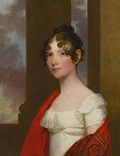 Portrait of Mrs. James Smith Colburn (Sarah Dunn Prince) By Gilbert Stuart