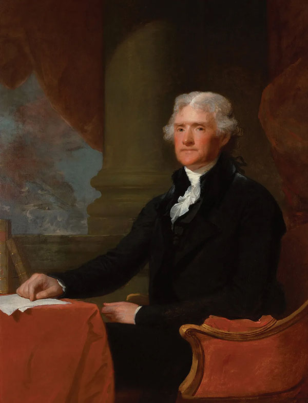 Thomas Jefferson by Gilbert Stuart | Oil Painting Reproduction