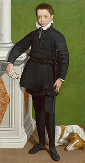 Portrait of Marquess Massimiliano Stampa By Sofonisba Anguissola