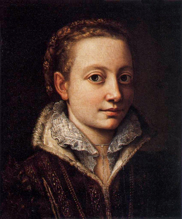 Portrait of Minerva Anguissola | Oil Painting Reproduction