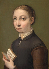 Self Portrait By Sofonisba Anguissola