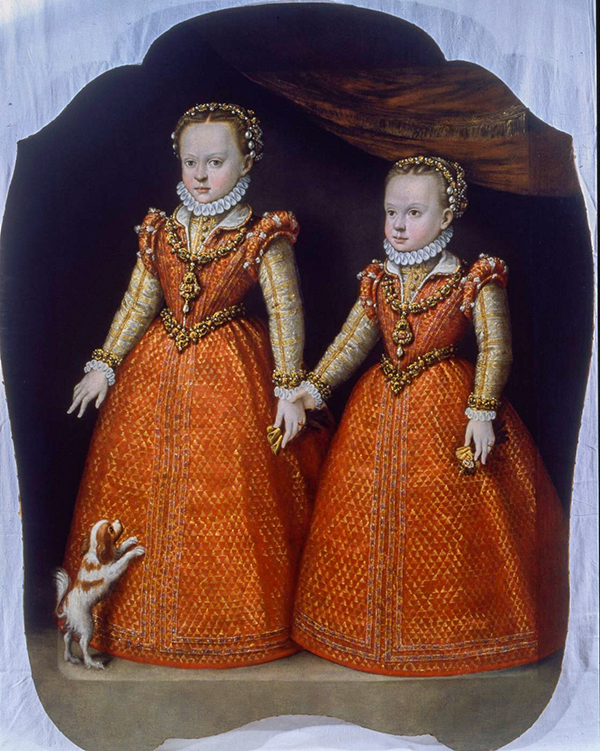 Two Young Princesses by Sofonisba Anguissola | Oil Painting Reproduction