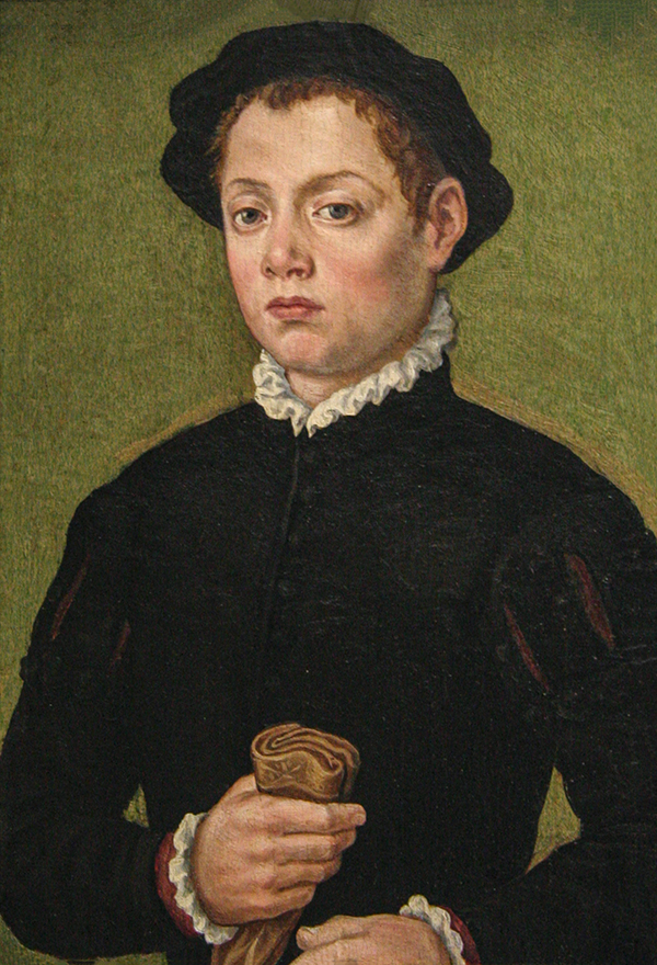 Young Man by Sofonisba Anguissola | Oil Painting Reproduction