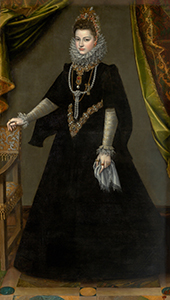 Portrait of the Infanta Isabella Clara Eugenia By Sofonisba Anguissola