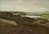 A Landscape Near Bryrup Jutland By Laurits Andersen Ring