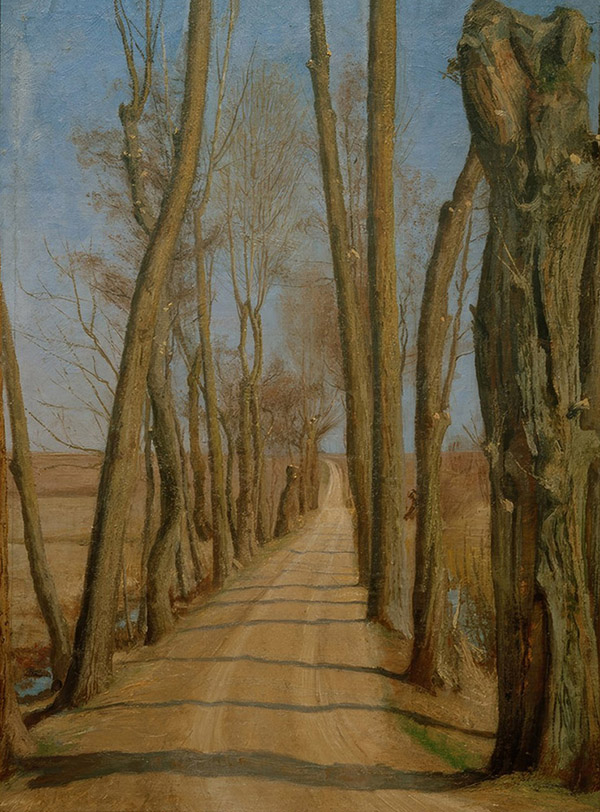 Avenue at Ydernaes Gavno | Oil Painting Reproduction