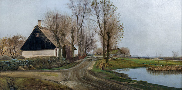 Country Road in Baldersbronde | Oil Painting Reproduction