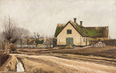 Country Road Scene from Baldersbrnde Graavejrn By Laurits Andersen Ring