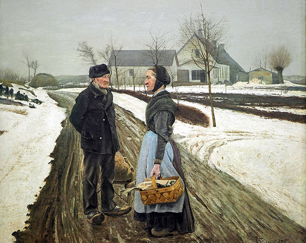 Ring Short Stay by Laurits Andersen Ring | Oil Painting Reproduction