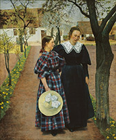 Spring Ebba and Sigrid Kahler By Laurits Andersen Ring