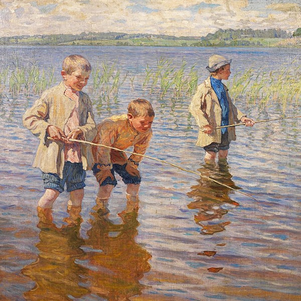 Oil Painting Reproductions of Nikolay Bogdanov Belsky