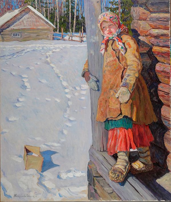 Early Spring by Nikolay Bogdanov Belsky | Oil Painting Reproduction