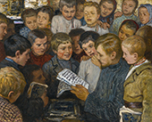 Rural School By Nikolay Bogdanov Belsky