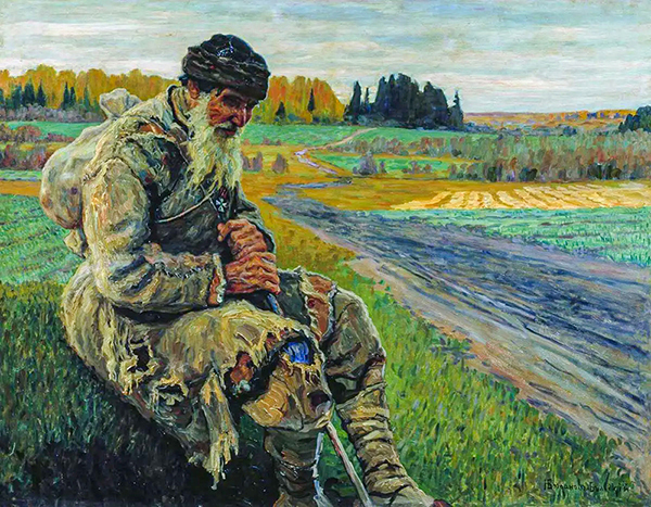 The Farmer by Nikolay Bogdanov Belsky | Oil Painting Reproduction