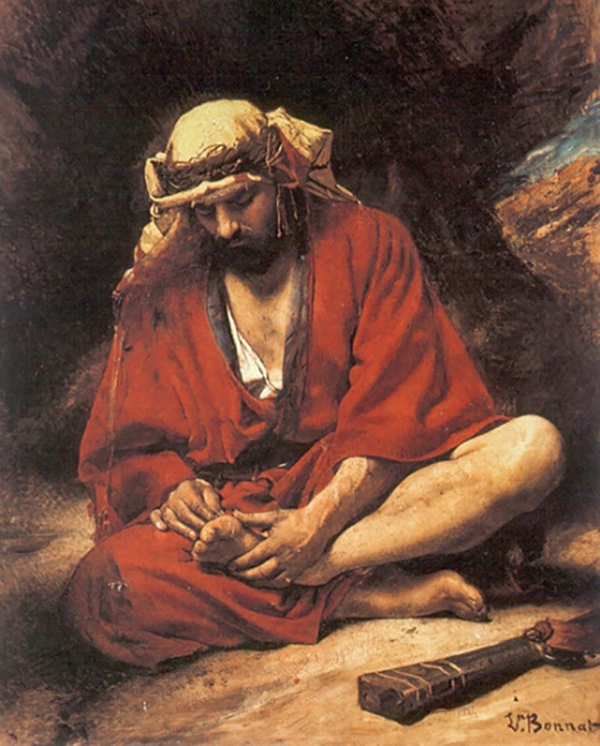 An Arab Removing a Thorn from His Foot | Oil Painting Reproduction