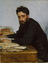 Vsevolod Mikhailovich Garshin 1884 By Ilya Repin