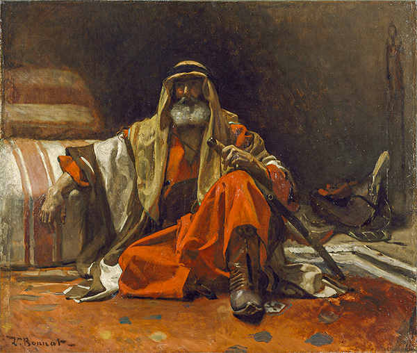 An Arab Sheikh by Leon Bonnat | Oil Painting Reproduction