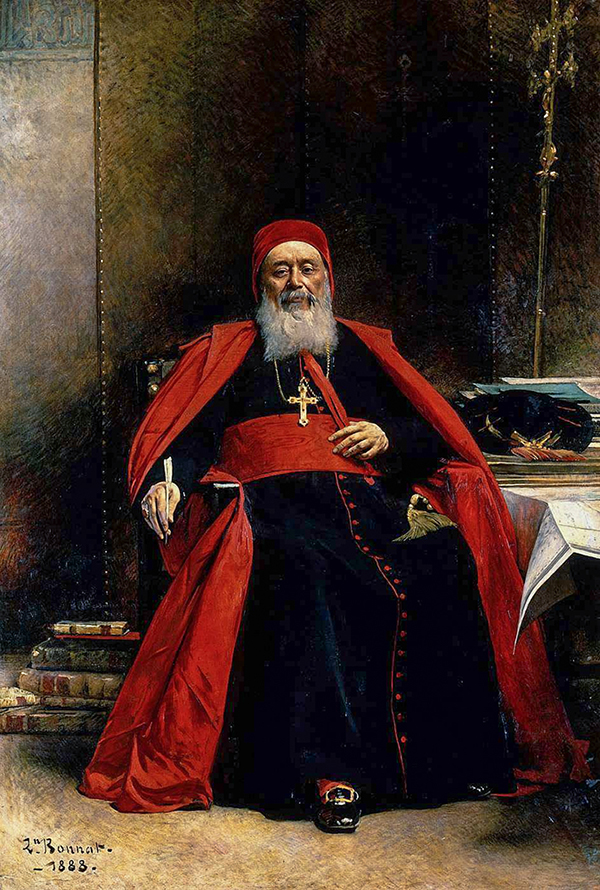 Cardinal Charles Lavigerie by Leon Bonnat | Oil Painting Reproduction