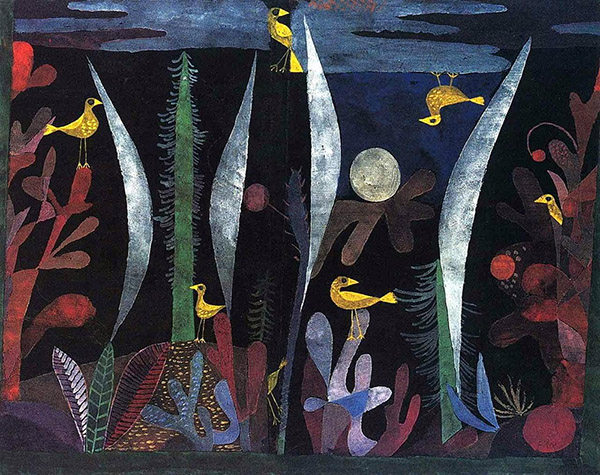 Landscape with Yellow Birds 1923 by Paul Klee | Oil Painting Reproduction