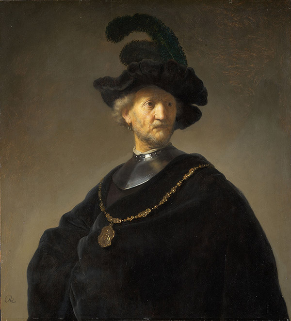 Old Man with a Gold Chain | Oil Painting Reproduction