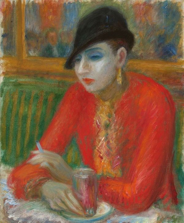 L'Aperitif 1926 by William Glackens | Oil Painting Reproduction